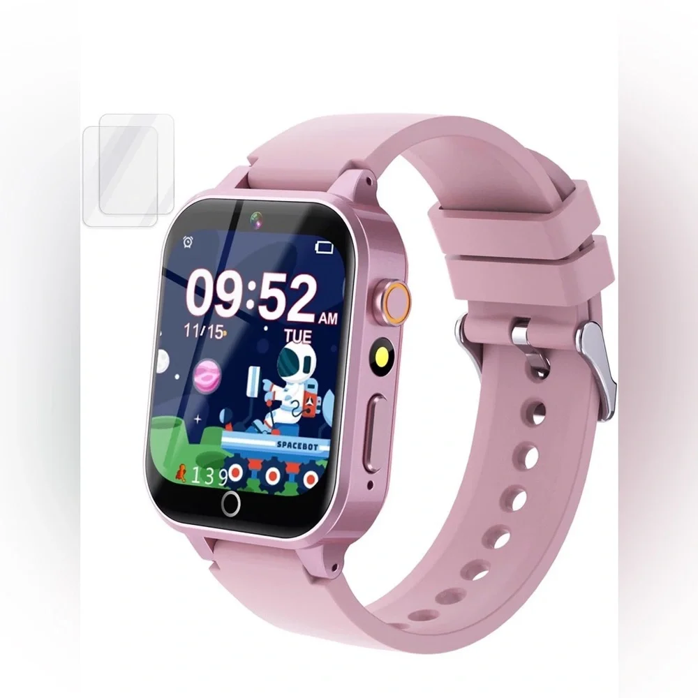 NIB Cosjoype Kids Smartwatch Music,Camera,Games,Touchscreen,Video, Tracker,Pink